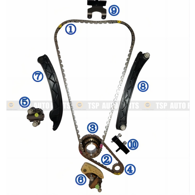 Kit de corrente de distribuição TK-CV041 para CHEVROLET Malibu/Impala/Camaro