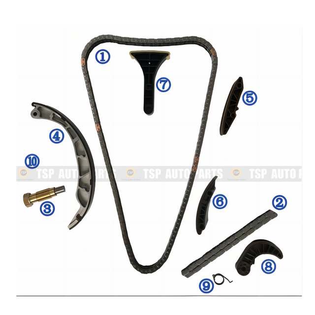 Kit de corrente de distribuição TK-SY003 para MOTOR SSANGYONG
