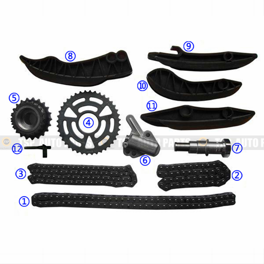 Kit de corrente de distribuição TK-BM004 para BMW MINI (R56/X1/X3)