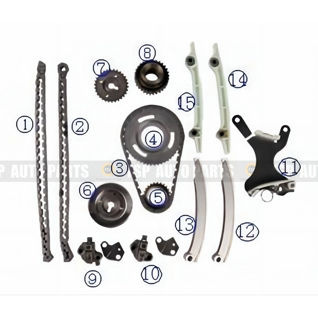 Kit de corrente de distribuição TK-DG006 para DODGE Dakota/Durango