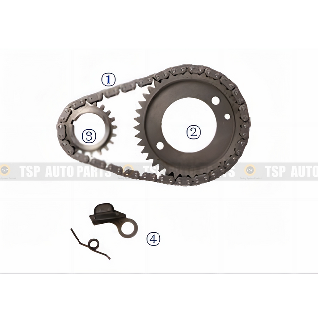 Kit de corrente de distribuição TK-CV010 para CHEVROLET Monza/Caprice